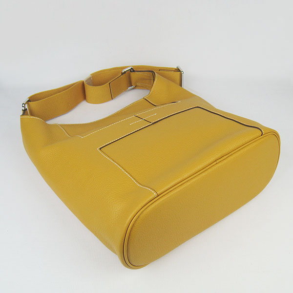 Knockoff Hermes Good News H Women Shoulder Bag Yellow H2801